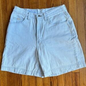 Riders by Lee Light Wash High Waisted Jean Shorts Size 28